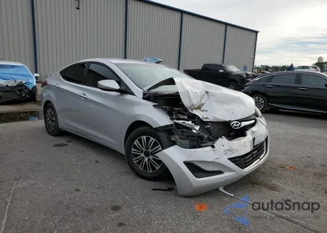2016 Hyundai Elantra Se из США, поврежденный, VIN 5NPDH4AE2GH752436